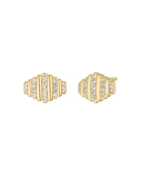 Σκουλαρίκια Rosefield Striped Studs JESSG-J1282, όψη 2