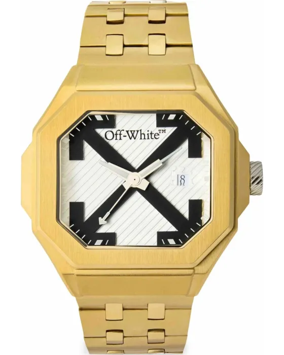 Male watch Off-White Heavy Duty OW1G011M0125, White dial, Bracelet in Stainless Steel