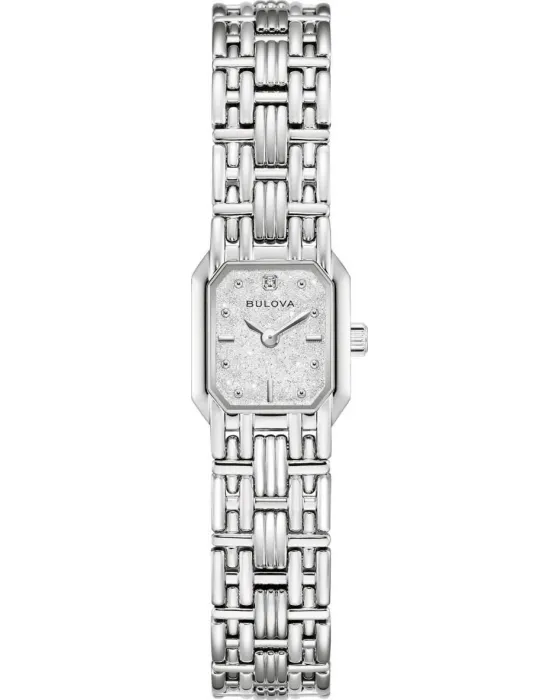 Γυναικείο ρολόι Bulova Goddess of Time 96P263, Ασημί καντράν, Μπρασελέ από Ανοξείδωτο ατσάλι