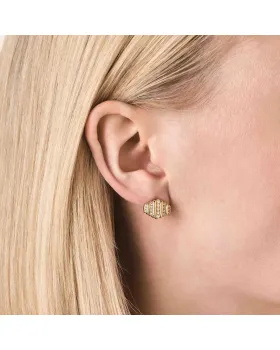 Σκουλαρίκια Rosefield Striped Studs JESSG-J1282, όψη 3