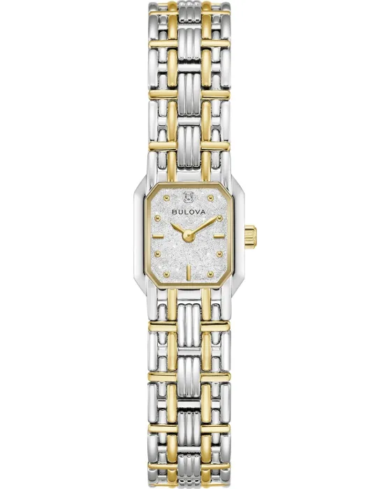 Γυναικείο ρολόι Bulova Goddess of Time 98P237, Μπλε καντράν, Μπρασελέ από Ανοξείδωτο ατσάλι