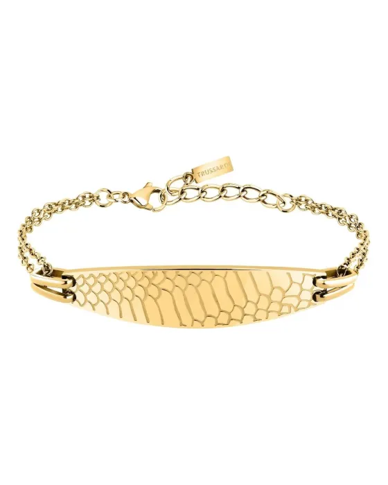 Bracelets Βραχιόλι Trussardi T-Design TJAXA35, Stainless steel, Gold