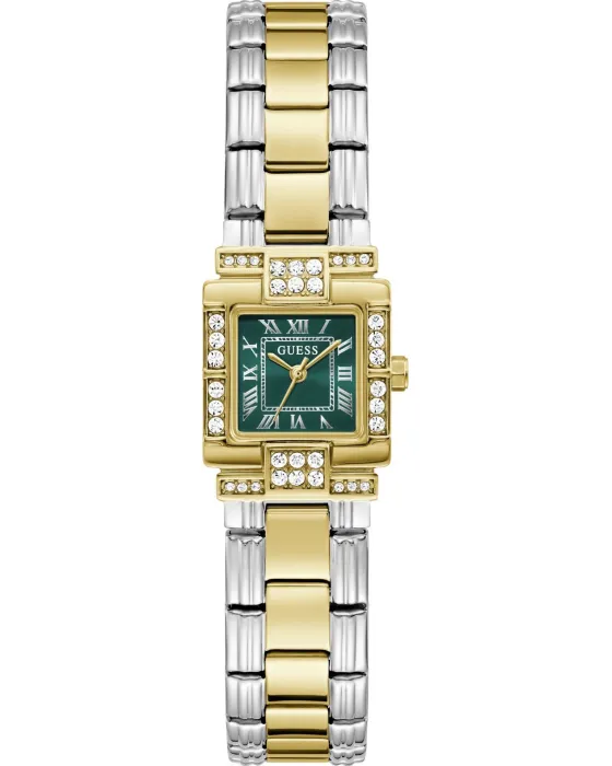 Γυναικείο ρολόι Guess Taylor GW1157L3, Πράσινο καντράν, Μπρασελέ από Ανοξείδωτο ατσάλι