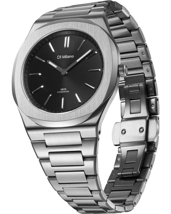 D1 Milano Ultra Thin Groovy Black D1-UHBJ01 - 