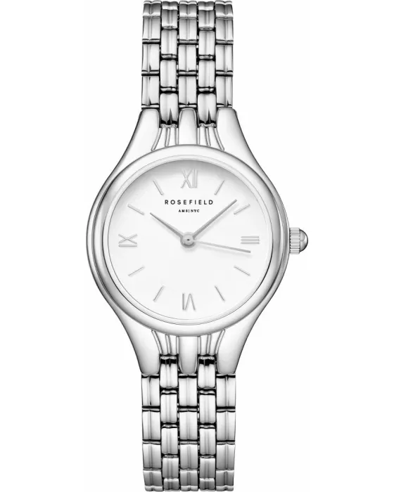 Female watch Rosefield Muse MUWSSS-MU02, Silver dial, Bracelet in Stainless Steel