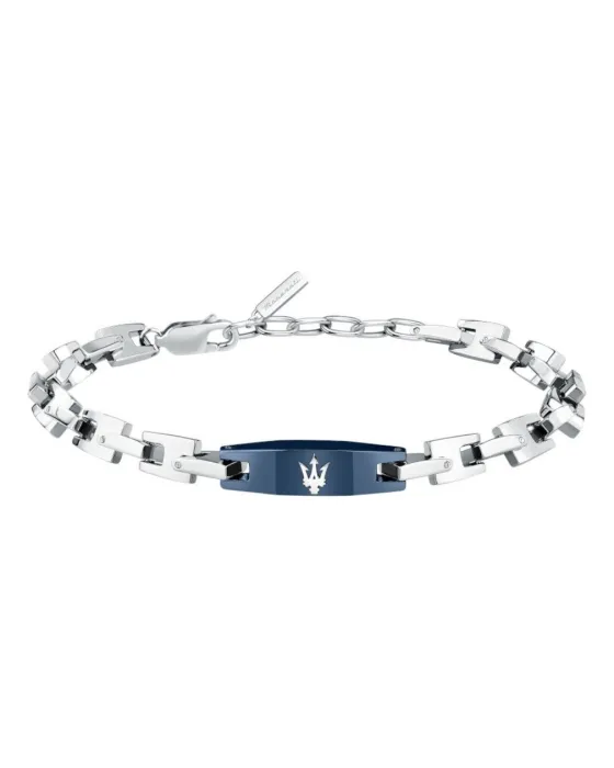 Βραχιόλι Maserati Iconic JM425AVD105, Ανοξείδωτο ατσάλι, Ασημί