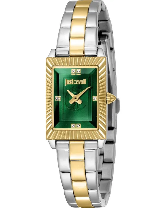Female watch Just Cavalli Linea JC1L411M0085, Green dial, Bracelet in Stainless Steel