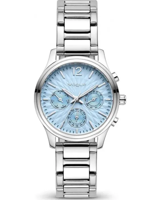 Γυναικείο ρολόι Vogue Bianca 2020617183, Γαλάζιο καντράν, Μπρασελέ από Ανοξείδωτο ατσάλι