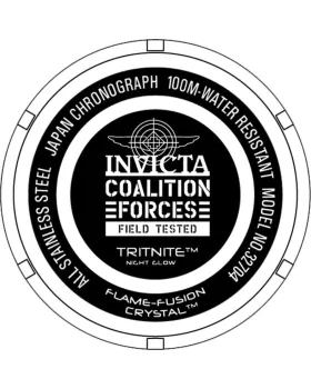 Invicta Coalition Forces Chronograph 32704, όψη 3