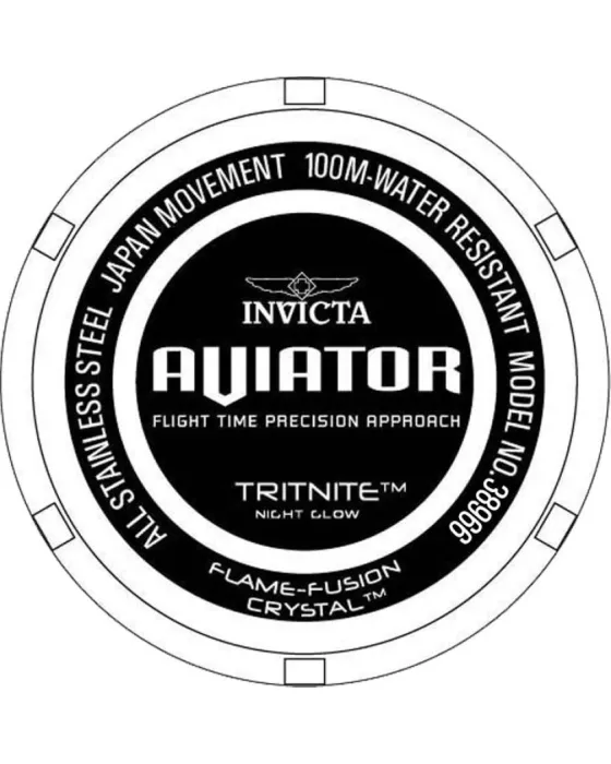 Invicta Aviator 38966, όψη 3
