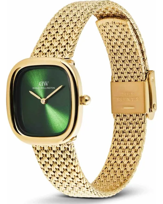 Daniel Wellington Margot Braided Mesh Emerald DW00100967, όψη 2