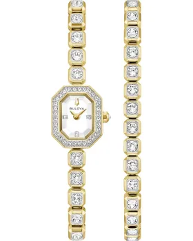 Bulova Crystal Ladies Gift Set 98X145