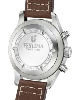 Festina Swiss Made Automatic Chronograph F20150/1, όψη 4