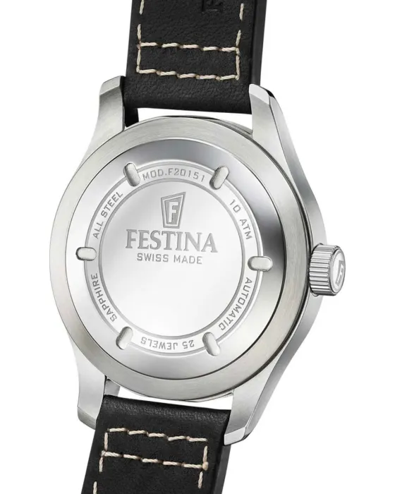 Festina Swiss Made Automatic F20151/4, όψη 3