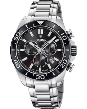 Festina Ceramic Swiss Made Chronograph F20042/4