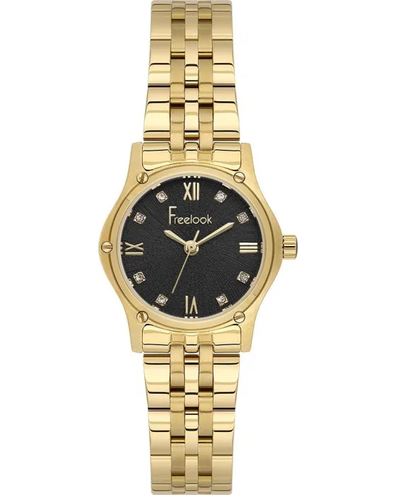 Women's watch Freelook Jolie FL.1.10547-6, Black dial, Bracelet in Stainless Steel
