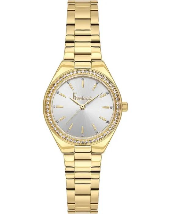 Γυναικείο ρολόι Freelook Lumiere FL.1.10552-2, Ασημί καντράν, Μπρασελέ από Ανοξείδωτο ατσάλι