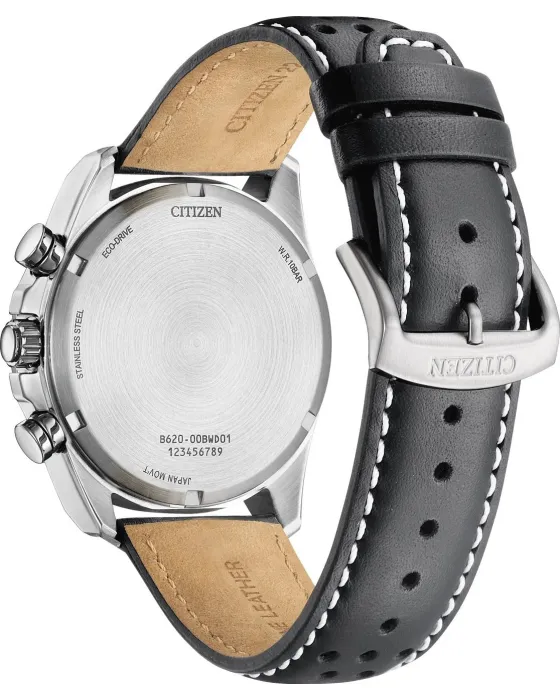 Citizen Eco-Drive Chronograph CA4640-09A, όψη 2