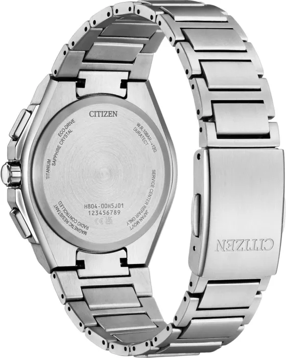 Citizen Eco-Drive Radio Controlled Chronograph AT8390-55E, όψη 3